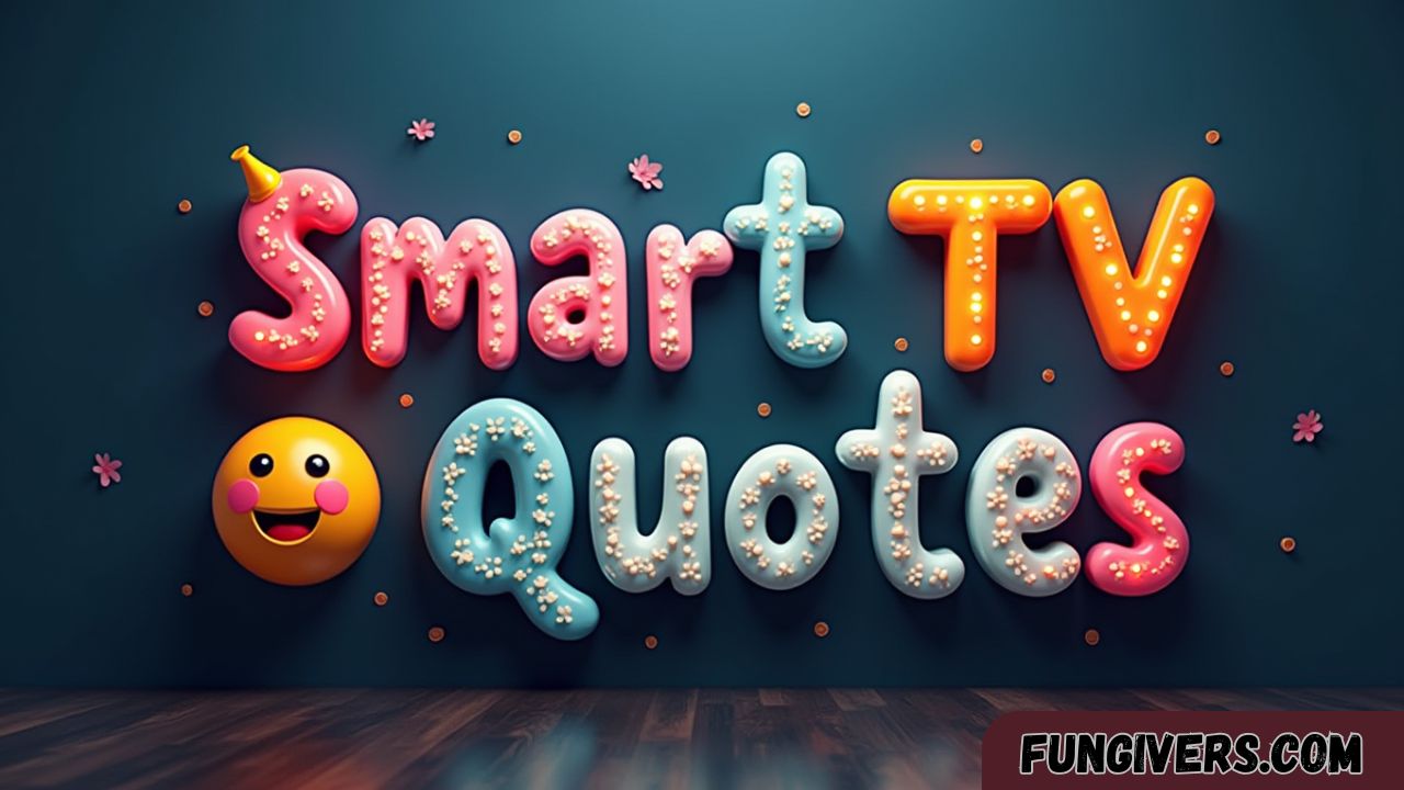 500+ Funny & Creative Smart TV Quotes