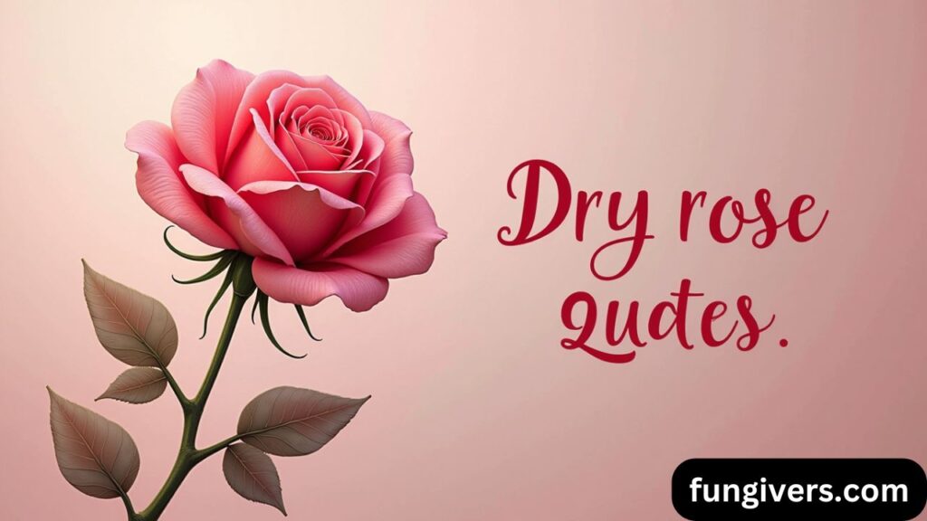 Dry rose Quotes