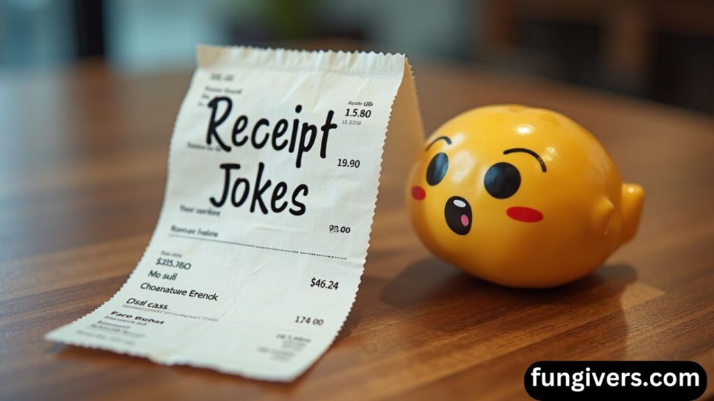 Receipt Jokes