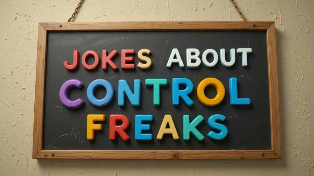 200+ Funny & Creative Jokes About Control Freaks - fungivers.com