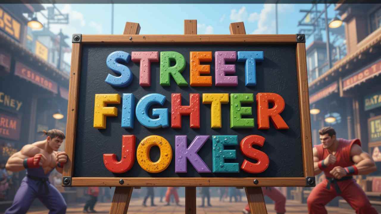 200+ Funny & Creative Street Fighter Jokes