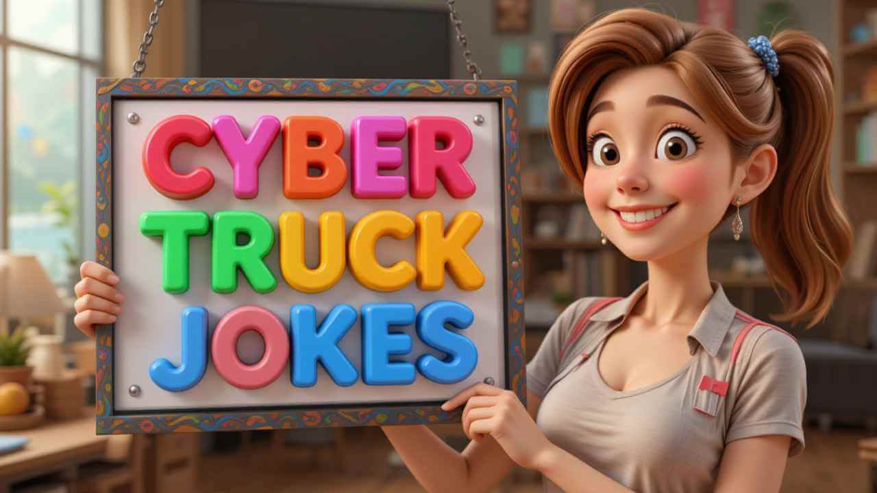 200+ Funny & Creative Cybertruck Jokes