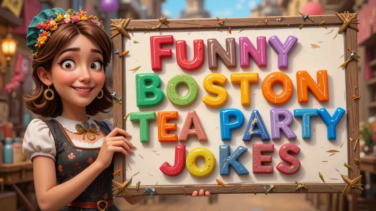199+ Funny & Creative Boston Tea Party Jokes