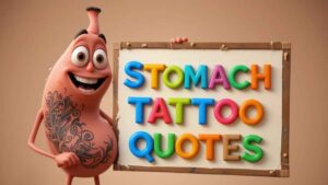 stomach tattoo quotes