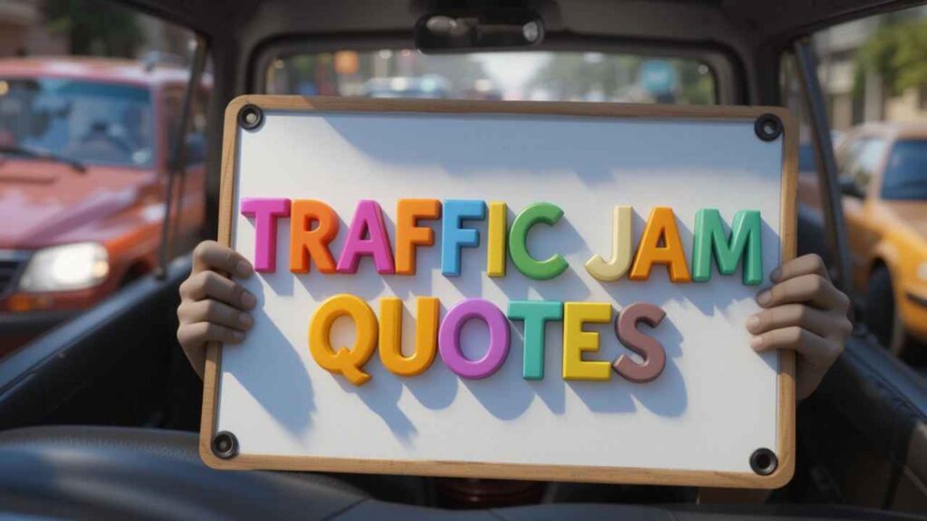 traffic jam quotes