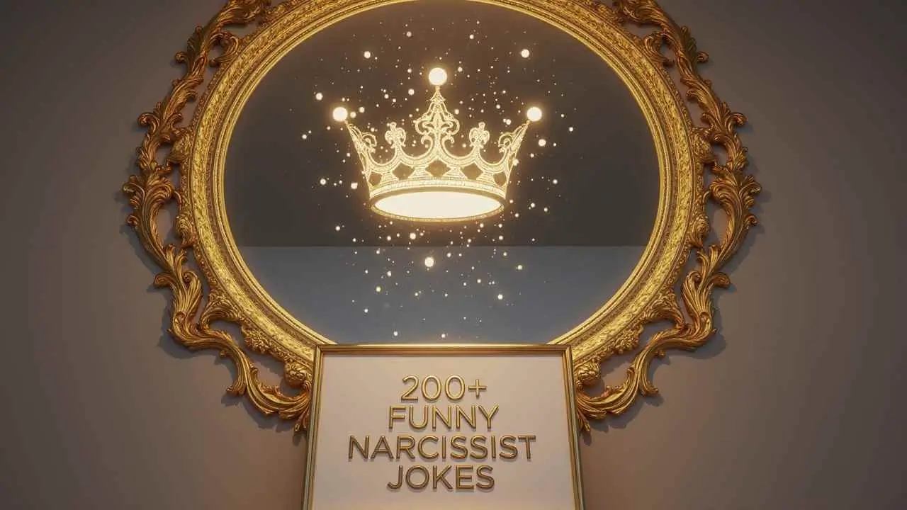 200+ Funny & Creative Narcissist Jokes