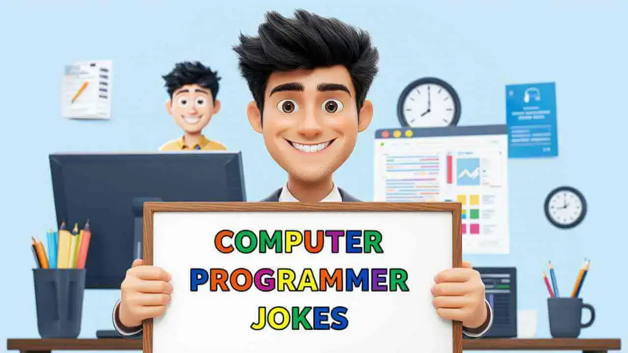 199+ Funny & Creative Computer Programmer Jokes