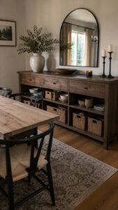 Add Baskets for Hidden Everyday Items