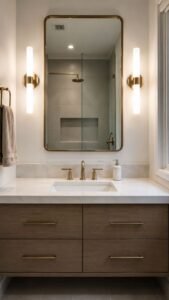 Add Side Lighting Beside the Mirror