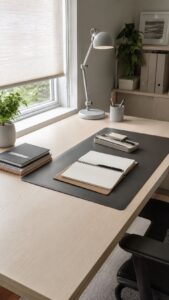 Brighten the Desktop With a Pale Matte Finish