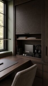 Build a Device Compartment Behind a Roll Door