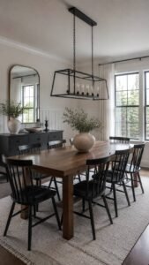 Choose a Fixture That Matches the Table Shape