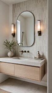 Create a Vanity Backsplash Moment