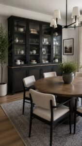 Dining Room Storage Ideas With Styled Display