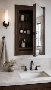 Frame a Recessed Medicine Cabinet