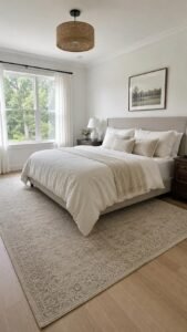 Ground the Room With a Generous Rug