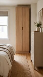 Keep Tall Storage Pieces Simple