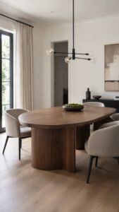 Sculptural Dining Tables That Set the Whole Room in Motion