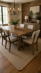 Soften Wood With Fabric and Rug Texture