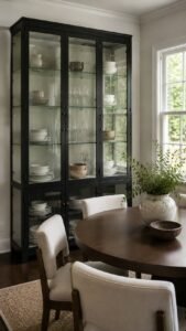 Style Glass Cabinets With Breathing Room