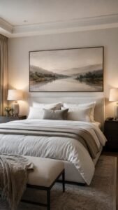 Style Large Art Above the Headboard
