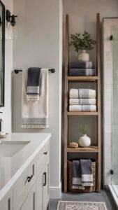 Tailored Towel Decor With Decorative Edges