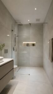Use Large Tiles for a Cleaner Look