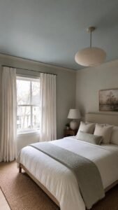Use a Softly Tinted Ceiling