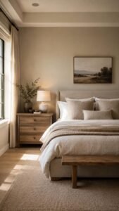 Warm Neutral Bedroom Ideas for a Calm Everyday Look