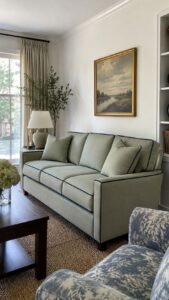 Add Contrast Welting to the Sofa