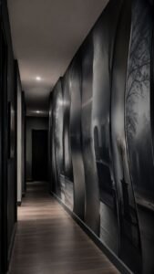 Bent Reflection Hallway Mural