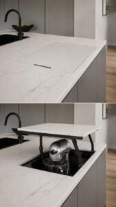 Build a Flat Cover Above the Lowered Platform