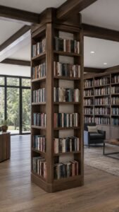 Column Wrapped Library That Uses a Difficult Structural Feature