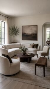 Conversation Crescent Seating That Brings People Together