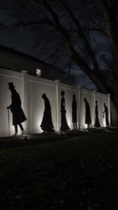 Create a Fence Silhouette Procession