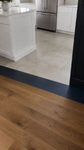 Create a Painted Threshold Between Rooms