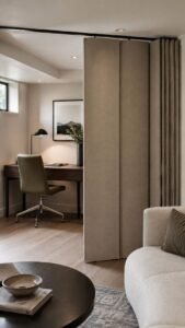 Fabric Covered Sliding Panels