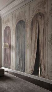 Faded Drapery Doorways