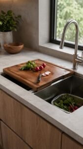 Fit a Sliding Board Over Part of the Sink