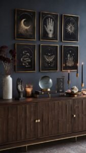 Fortune Cabinet Sideboard With Mystical Order