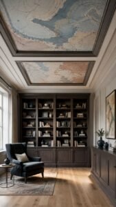 Framed Cartography Panels
