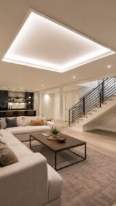 Framed Light Ceiling