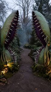 Hinged Carnivorous Gate