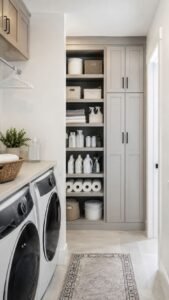 Household Refill Pantry With Controlled Supply Storage