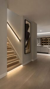 Illuminated Stair Arrival