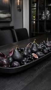 Ink Fruit Centerpiece