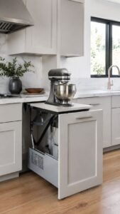 Lift Up Appliance Platforms With Clear Counter Space
