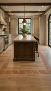 Mark the Island Footprint With Clay Tile