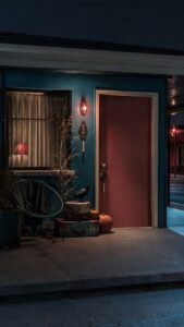 Midnight Motel Porch