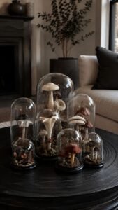 Mushroom Cloche Cluster